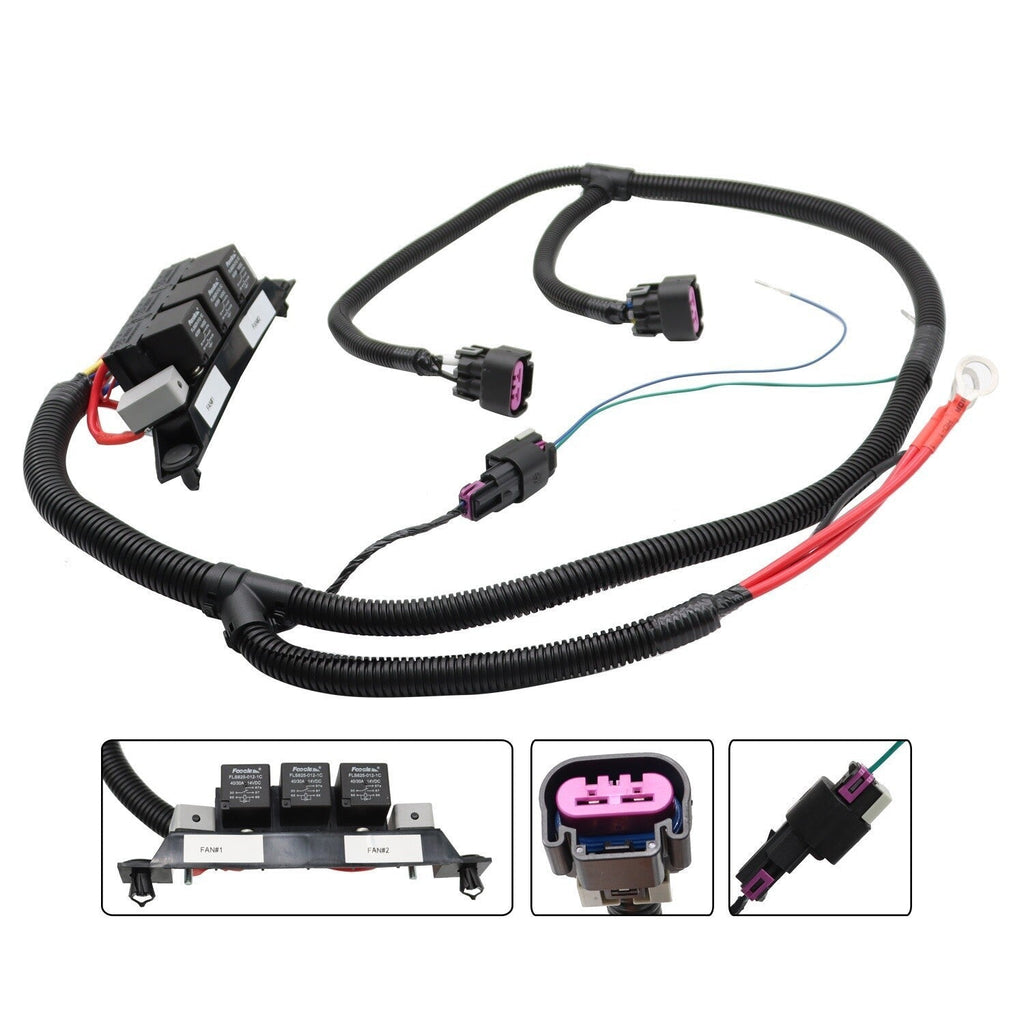 Electric Fan Wire Harness for Silverado Sierra Tahoe Yukon Avalanche Escalade
