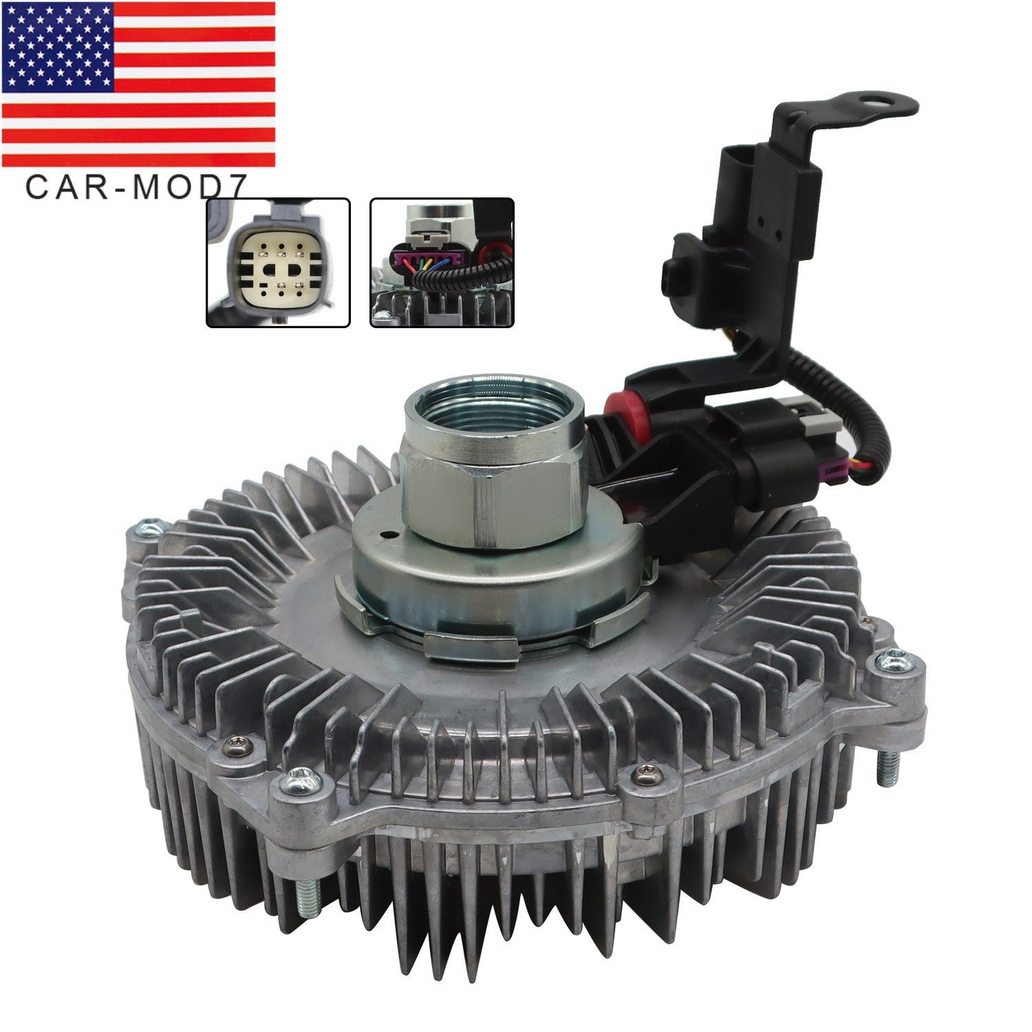 Engine Cooling Fan Clutch for Ford F-250 F-350 Super Duty 6.7L 2020-2022