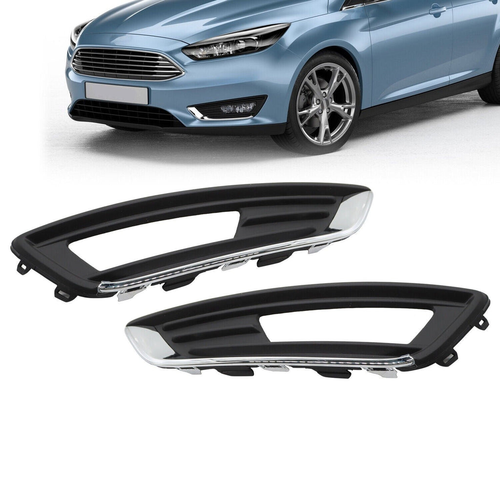 Ford Focus 2015-2018 Fog Light Bezel Trim LH & RH Driver Passenger Side