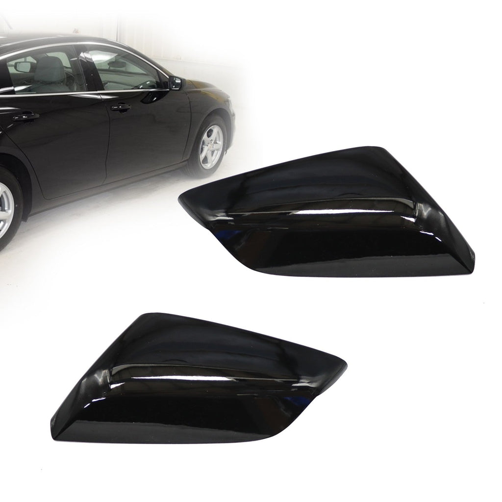 Glossy Mirror Cover Caps for 2016-2020 Chevrolet Malibu Driver & Passenger Side