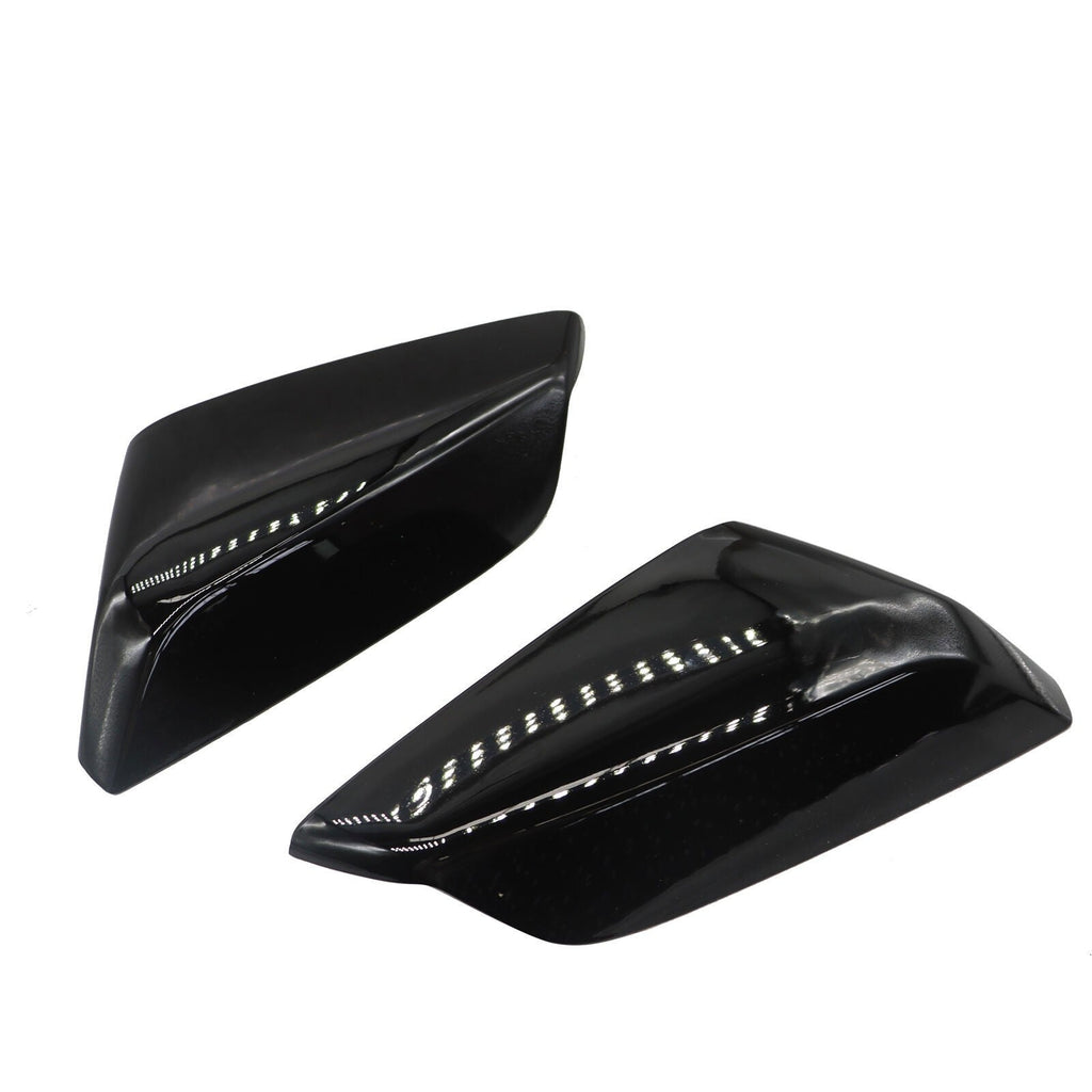 Glossy Mirror Cover Caps for 2016-2020 Chevrolet Malibu Driver & Passenger Side