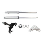 Complete Front Forks Shock Triple Tree Clamp for Honda CRF50 XR50 Dirt Bike