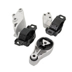 Engine & Transmission Mount Set Front & Rear for 2008-2015 Smart Fortwo 1.0L