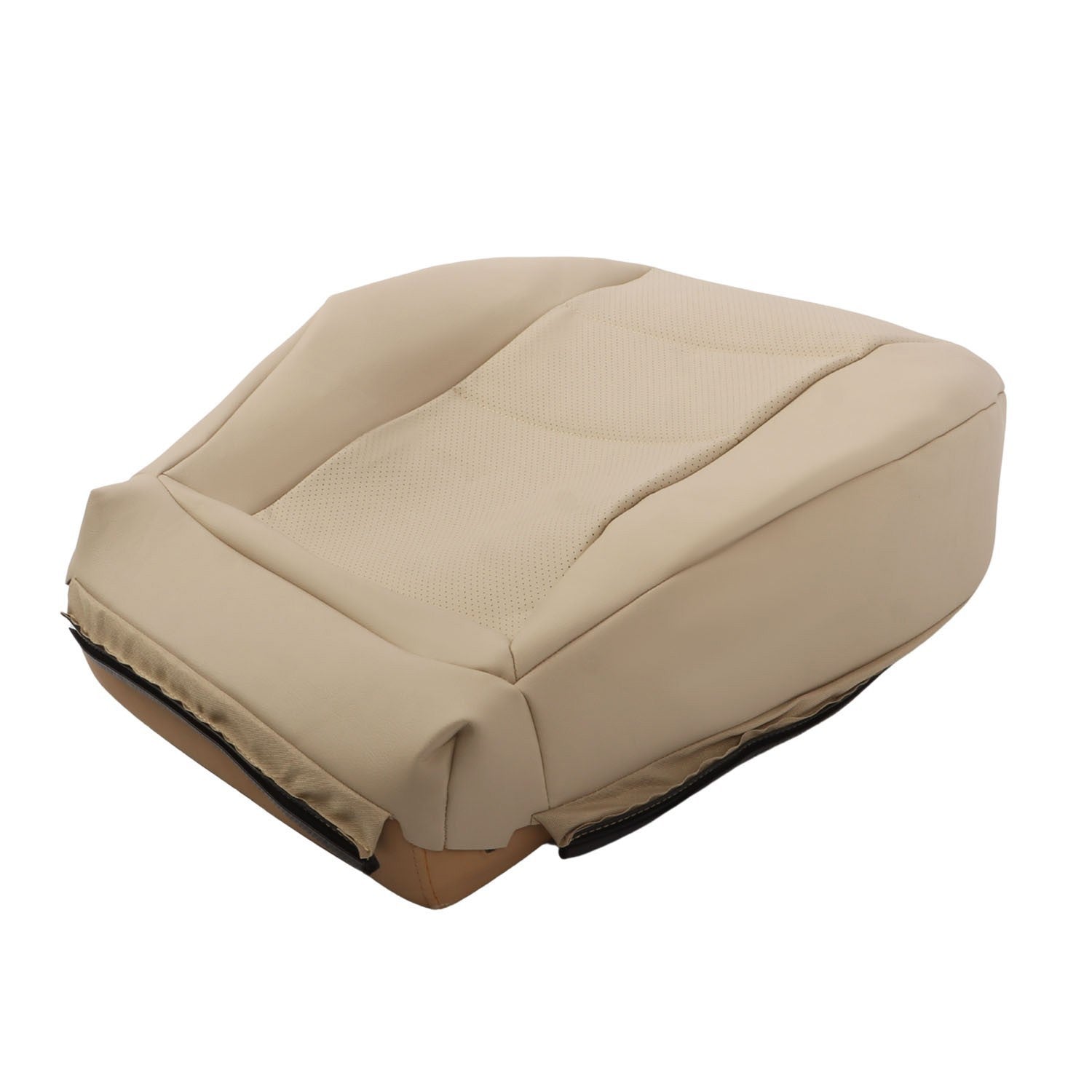 Driver Bottom Seat Cover Ivory for 2008-2014 Mercedes Benz C350 C300 C250