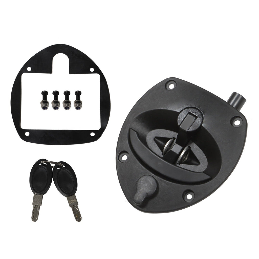 Door Latch T-Handle with 2 Keys for Cummins Kohler Generator 0406-0972-01