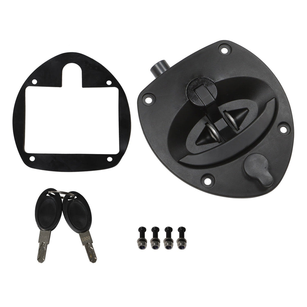 Door Latch T-Handle with 2 Keys for Cummins Kohler Generator 0406-0972-01