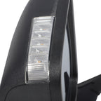 Left Driver Side Mirror w/ BLIS & Light Manual Fold for 2021-2024 Ford F-150