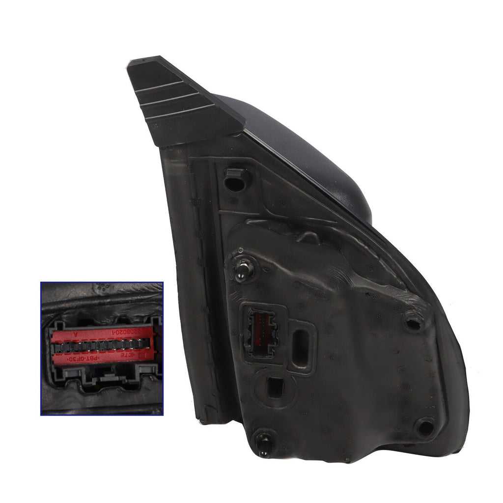 Left Driver Side Mirror w/ BLIS & Light Manual Fold for 2021-2024 Ford F-150