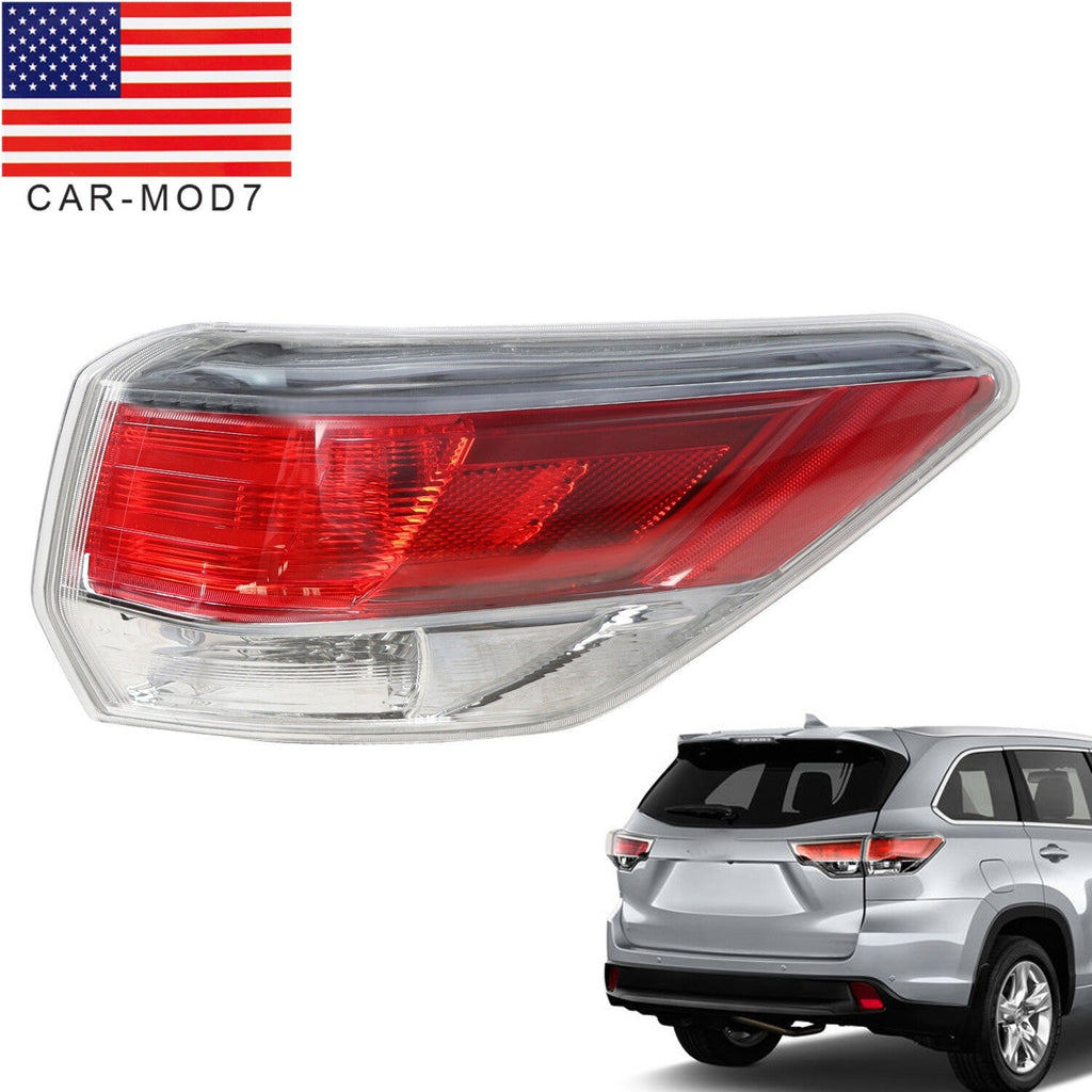 2014-2016 Toyota Highlander Right Rear Outer Tail Brake Light Lamp