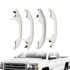 2014-2018 Silverado Sierra Olympic White Door Handles Set of 4 22929464