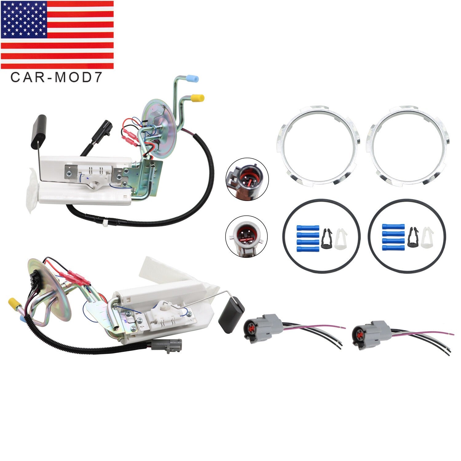 F&R Fuel Pump Hanger Assembly for 92-97 Ford F150 F250 F350 SP2005H SP2007H