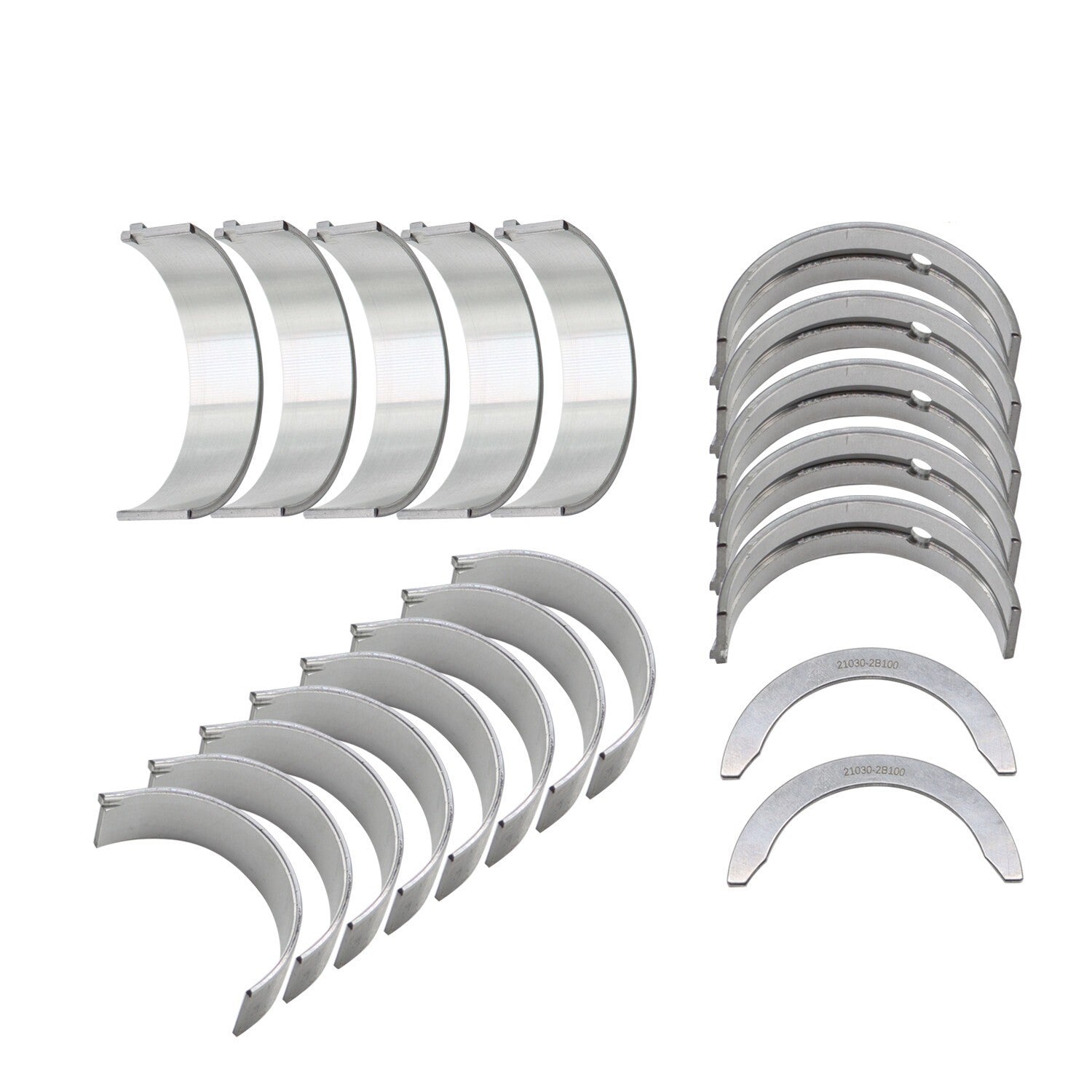 Crankshaft & Rod Bearing Kit 12-19 1.6L Accent Rio Veloster