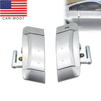 Silver Exterior Door Handle Set Driver & Passenger 2003-2009 Nissan 350Z