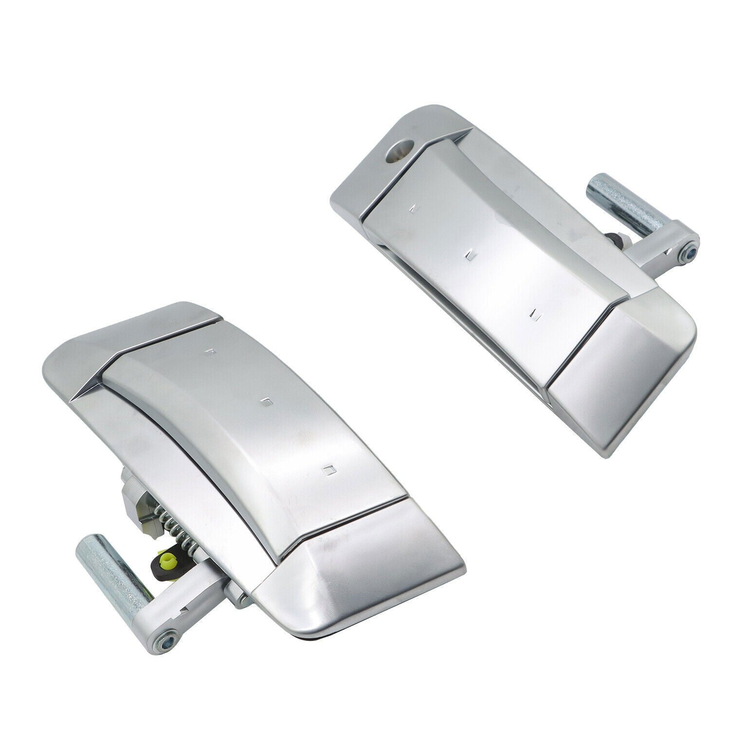 Silver Exterior Door Handle Set Driver & Passenger 2003-2009 Nissan 350Z