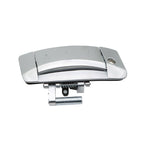 Silver Exterior Door Handle Set Driver & Passenger 2003-2009 Nissan 350Z