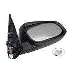 Power Heated Blind Spot Turn Signal Mirror RH Black for Toyota Tacoma New