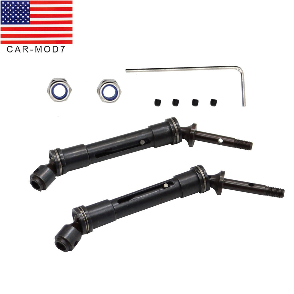 2PCS Rear Drive Shaft for 1/10 Traxxas Slash 4X4 Rustler VXL Stampede 4X4