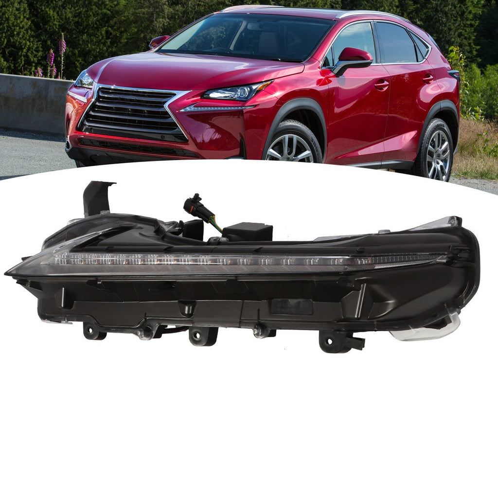 LED Turn Signal & Daytime Running Light Left for 15-21 Lexus NX200t/300/300h