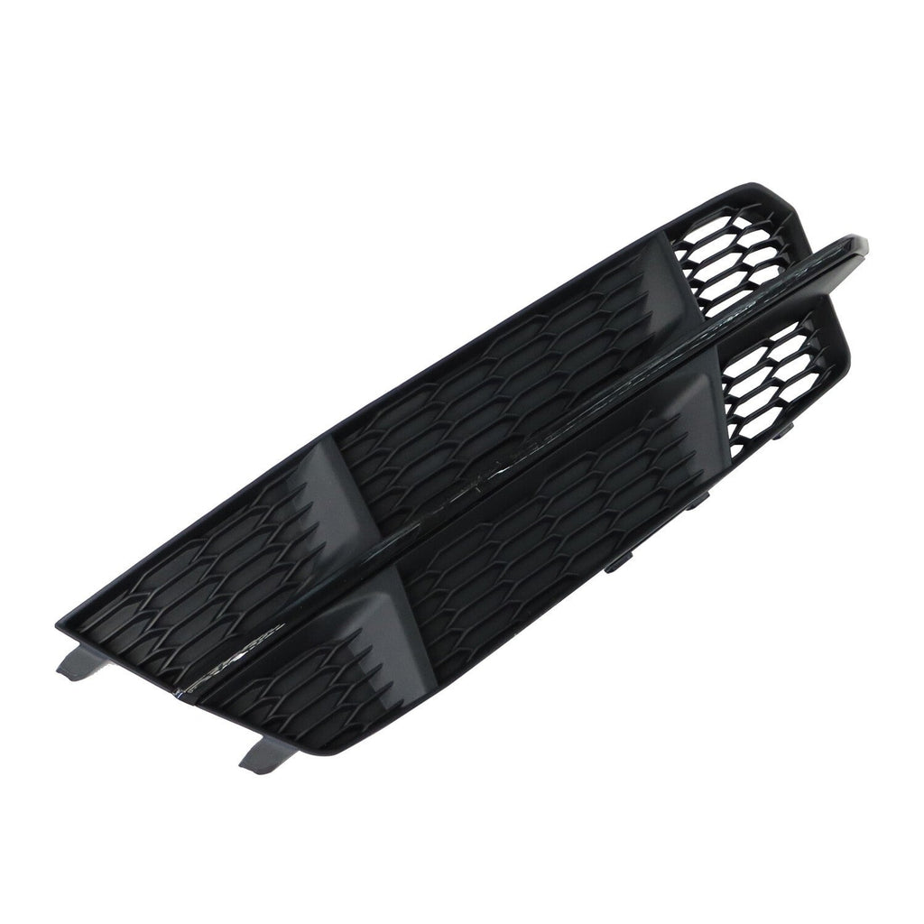 AUDI S6 A6 S-Line 2016-2018 Black Front Fog Light Cover Honeycomb Grille