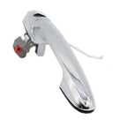 Fiat 500 Chrome Front Left Door Handle Exterior LH Driver Side NEW