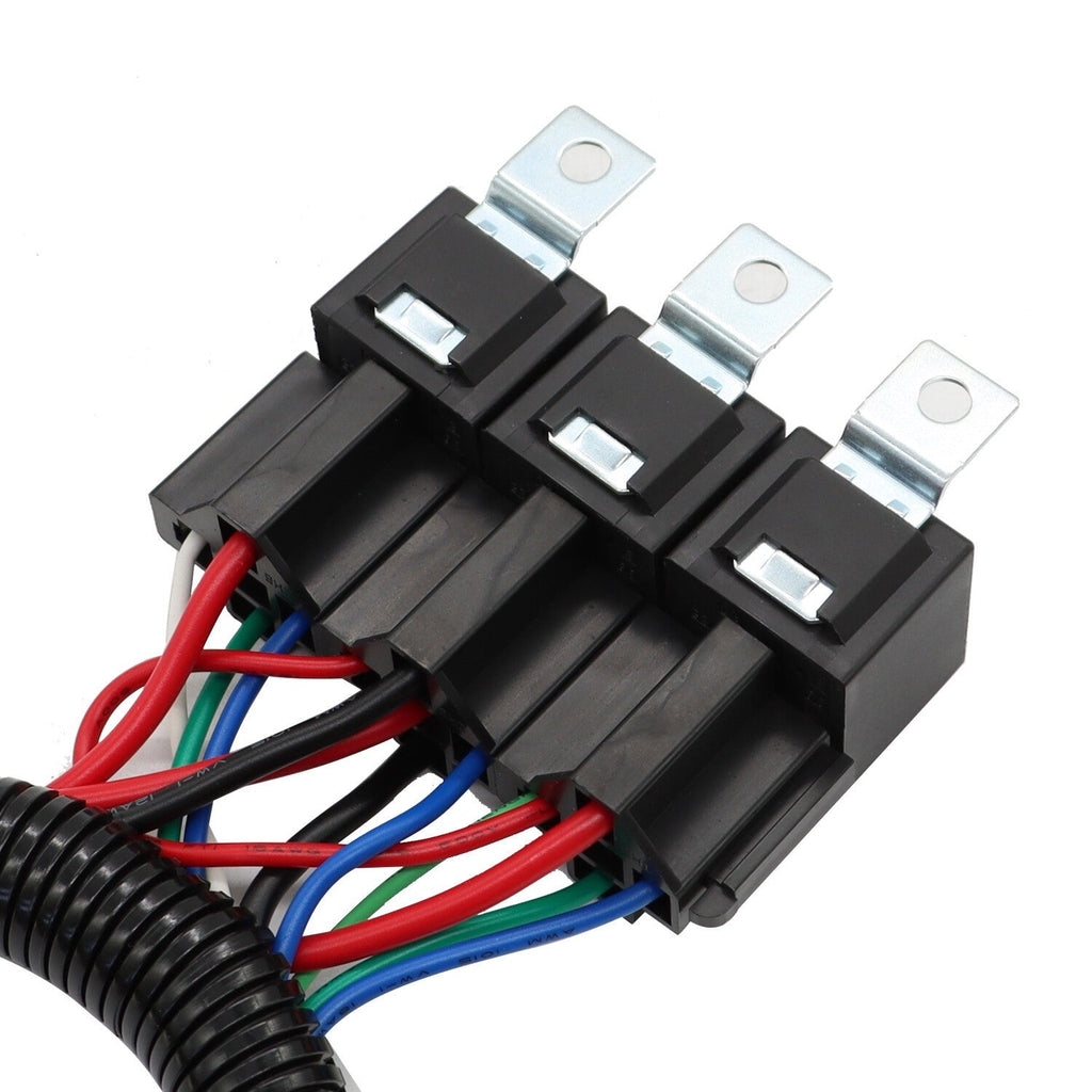 1999-2006 ECU Dual Electric Fan Upgrade Wiring Harness 7L5533A226T