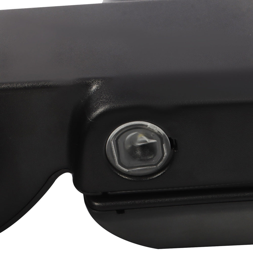 19-24 Chevy Silverado/Sierra 2500HD 3500HD Left Driver Tow Mirror Black