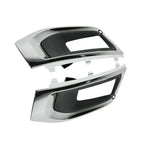 Black Fog Light Covers for 2015-2020 GMC Yukon XL Denali SLE SLT Left & Right