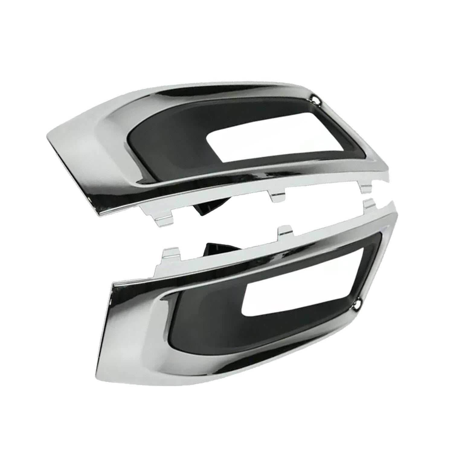 Black Fog Light Covers for 2015-2020 GMC Yukon XL Denali SLE SLT Left & Right