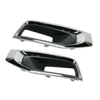 Black Fog Light Covers for 2015-2020 GMC Yukon XL Denali SLE SLT Left & Right