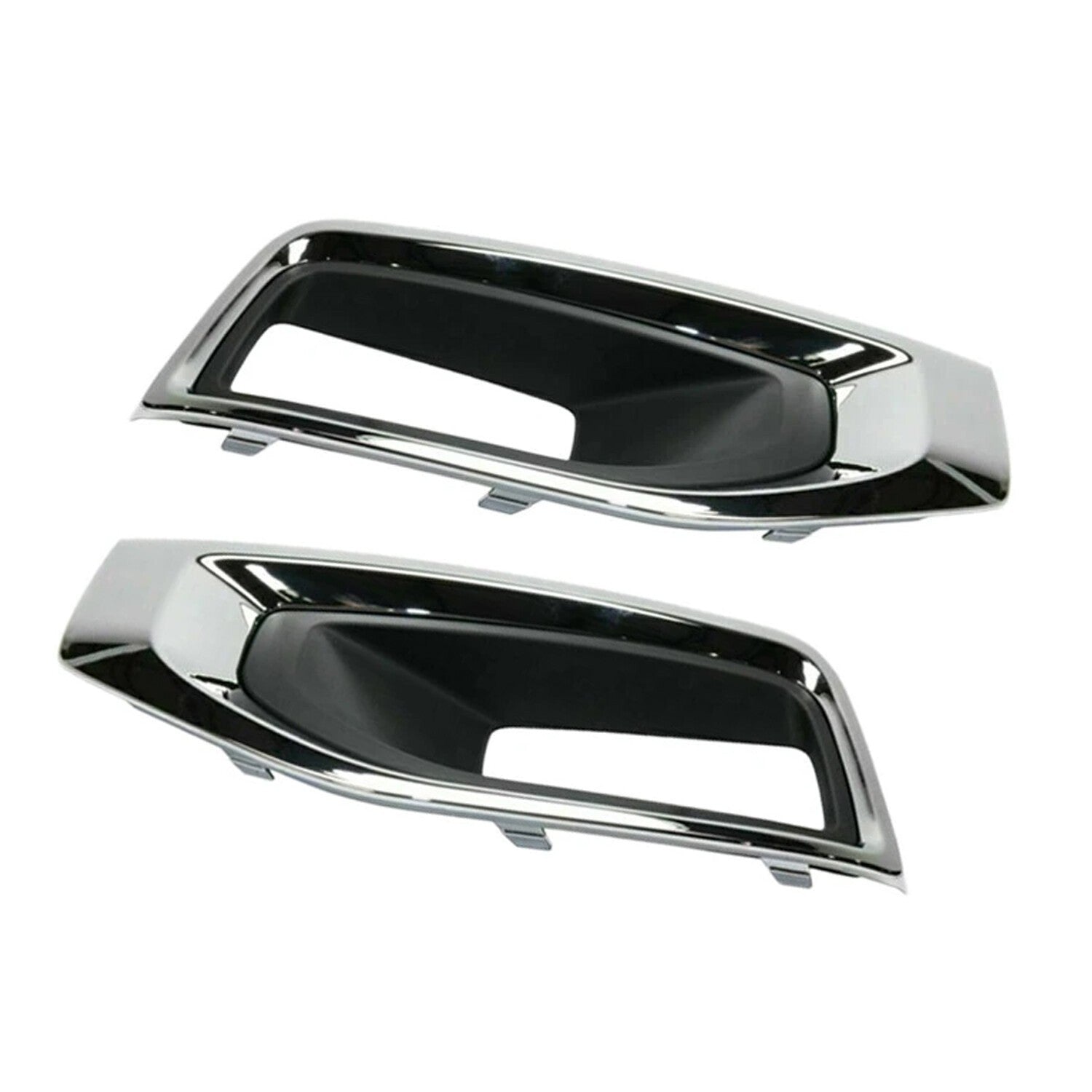 Black Fog Light Covers for 2015-2020 GMC Yukon XL Denali SLE SLT Left & Right
