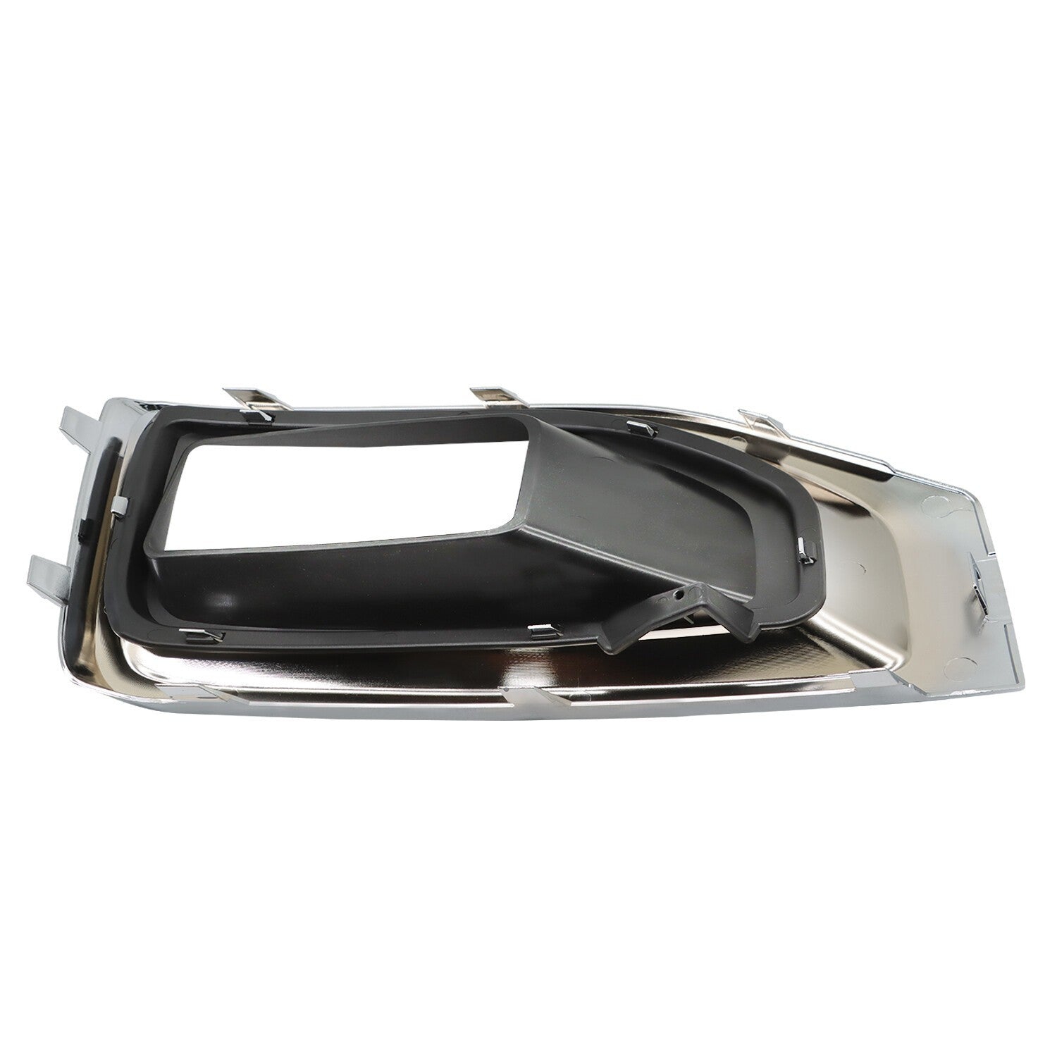 Black Fog Light Covers for 2015-2020 GMC Yukon XL Denali SLE SLT Left & Right