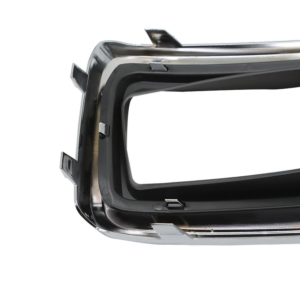 Black Fog Light Covers for 2015-2020 GMC Yukon XL Denali SLE SLT Left & Right
