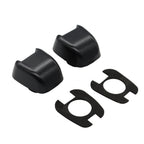 07-19 Nissan Frontier Rear Bumper Lamp License Plate Light Cover Black Shell