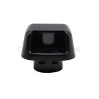 07-19 Nissan Frontier Rear Bumper Lamp License Plate Light Cover Black Shell