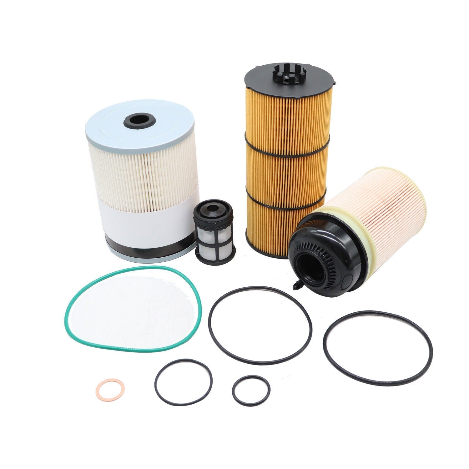 Freightliner DD13 DD15 DD16 Oil & Fuel Filter Kit PF9908 FS19915 P551005