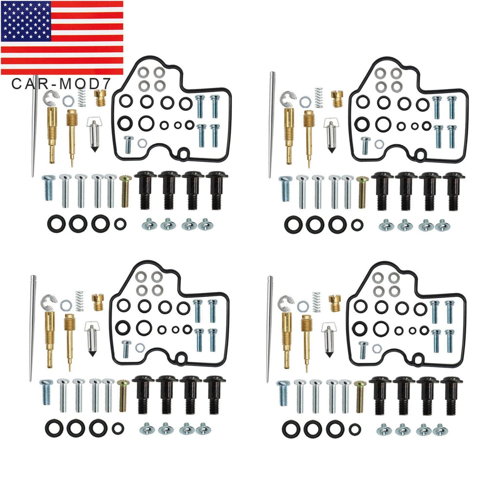 Yamaha YZF R6 600 1999-2002 Carburetor Repair Rebuild Kit 4 Pcs