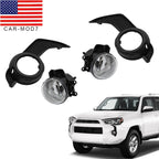 Fog Light Bezel Trim Covers for 2014-2020 Toyota 4Runner TRD SR5