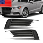 Audi A3 S3 2013-2017 Front Bumper Lower Left & Right Side Grills 1 Pair