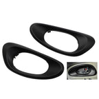 02-09 Chevy Trailblazer Front Inside Door Handle Textured Trim Bezel Set