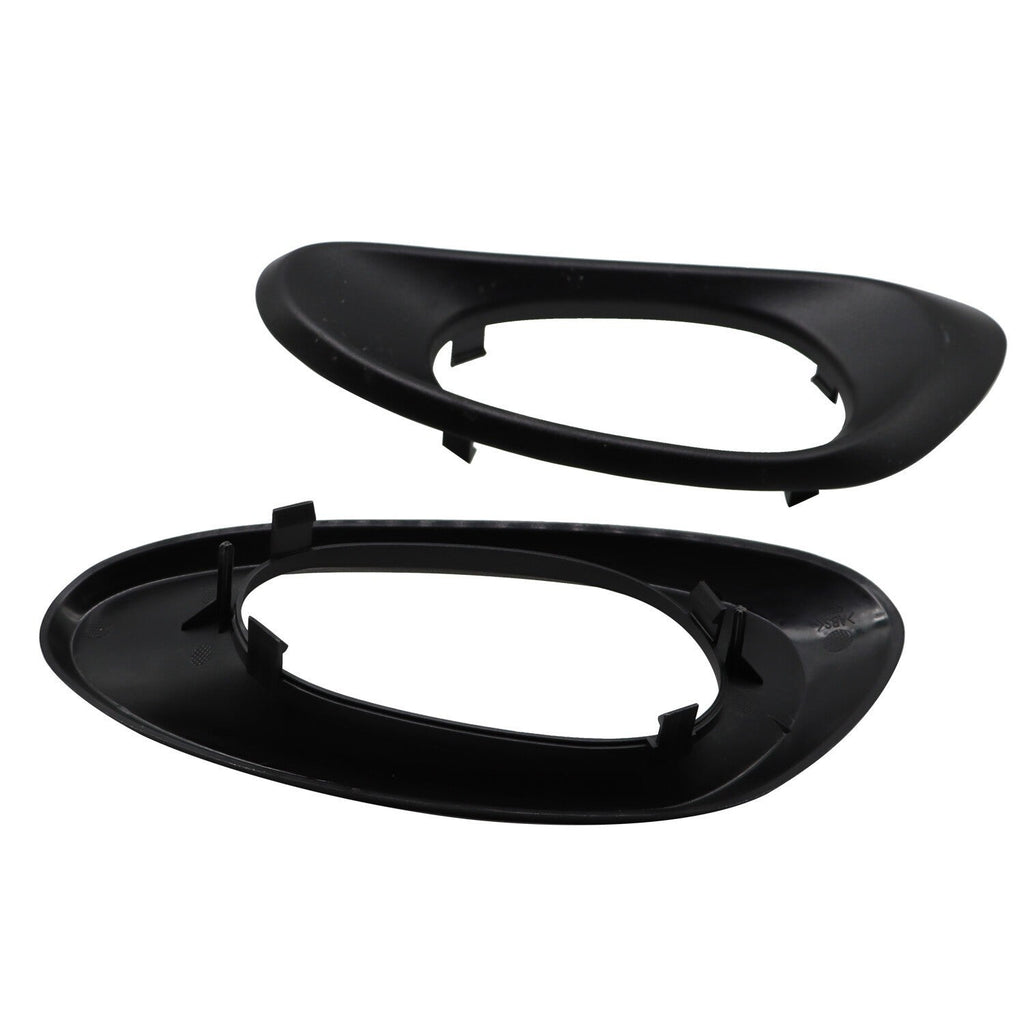 02-09 Chevy Trailblazer Front Inside Door Handle Textured Trim Bezel Set