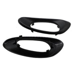 02-09 Chevy Trailblazer Front Inside Door Handle Textured Trim Bezel Set