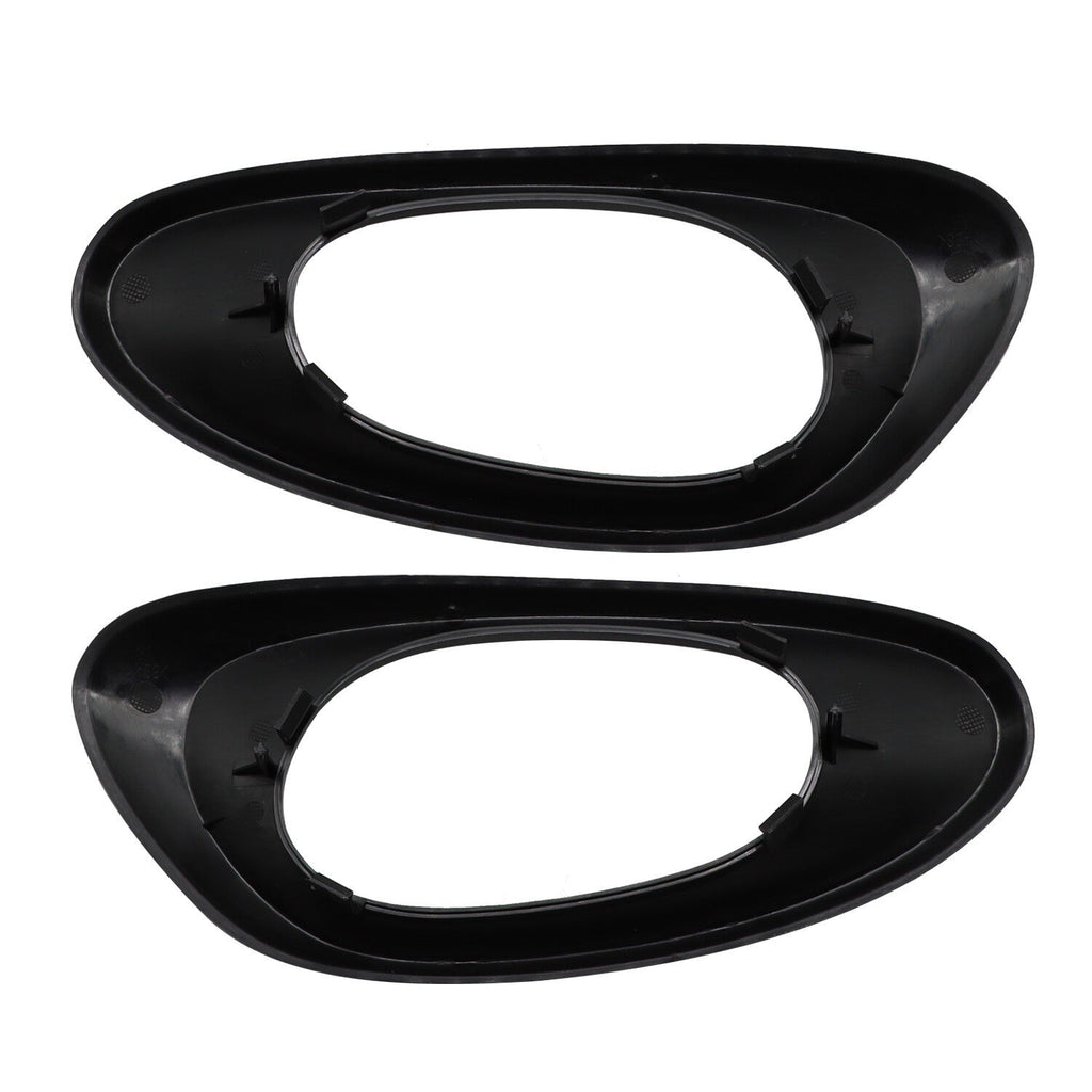 02-09 Chevy Trailblazer Front Inside Door Handle Textured Trim Bezel Set