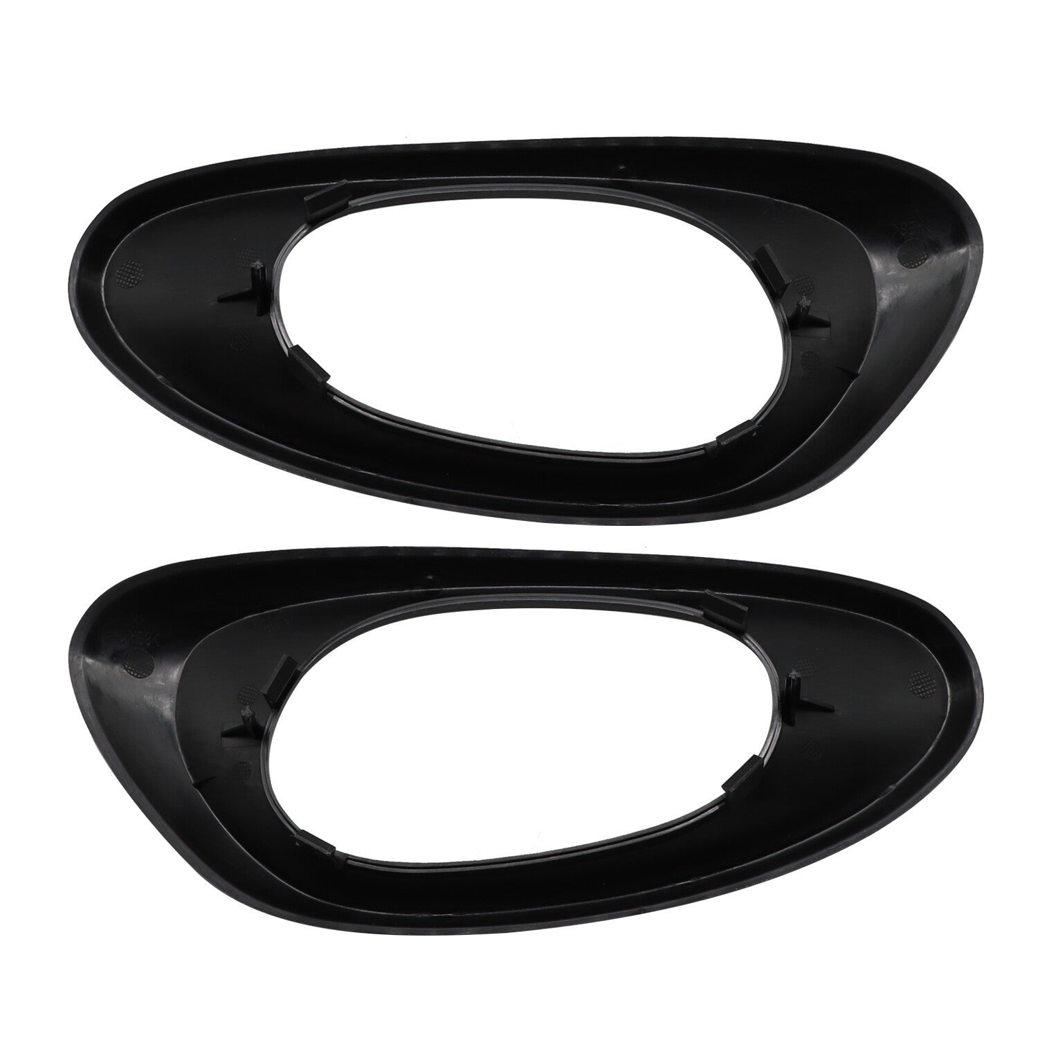 02-09 Chevy Trailblazer Front Inside Door Handle Textured Trim Bezel Set