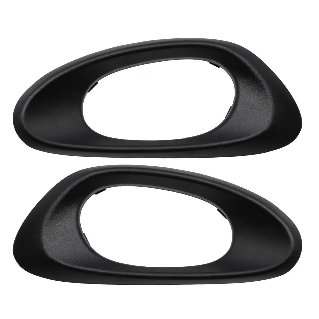 02-09 Chevy Trailblazer Front Inside Door Handle Textured Trim Bezel Set
