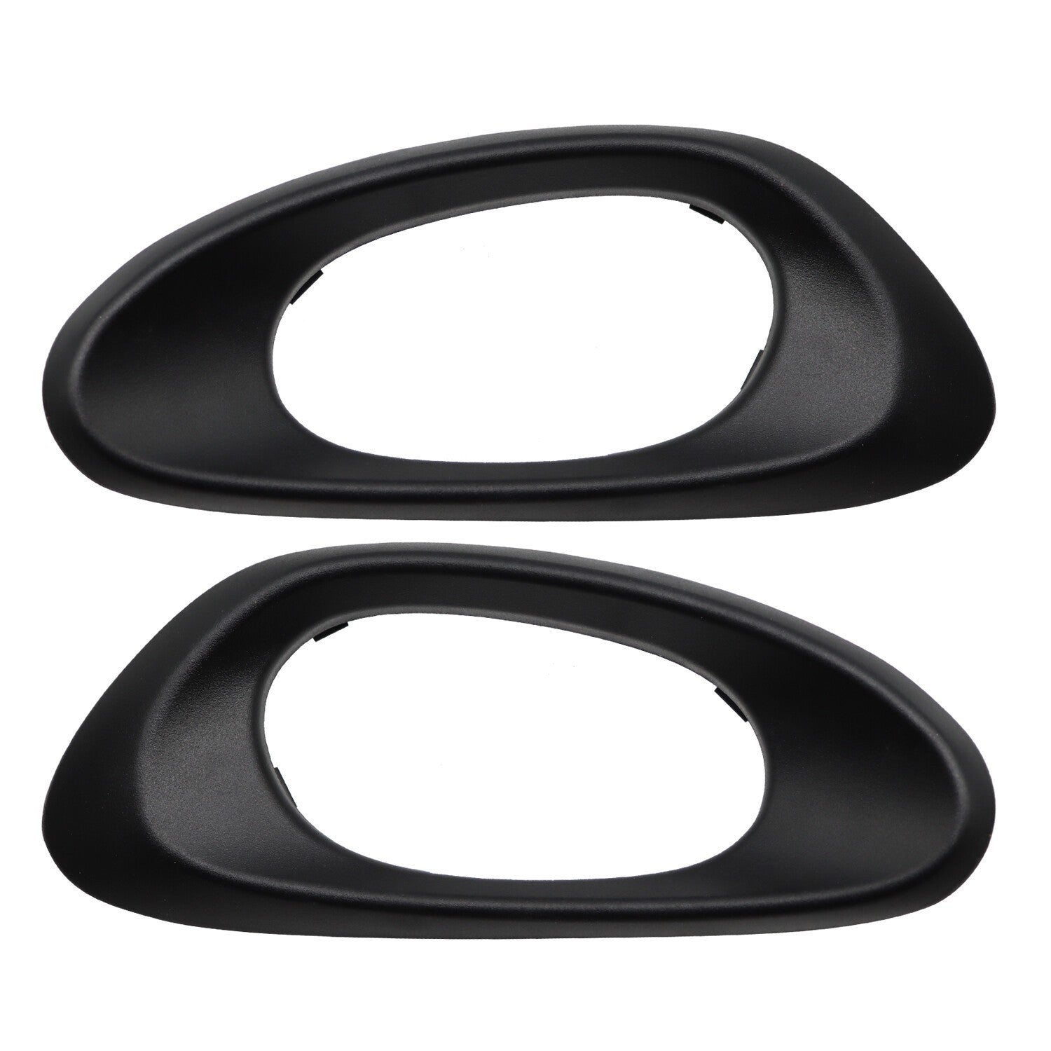 02-09 Chevy Trailblazer Front Inside Door Handle Textured Trim Bezel Set