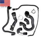 BMW 135i 335i 335xi 2007-2010 Radiator Coolant Hose Pipe Kit 6Pcs