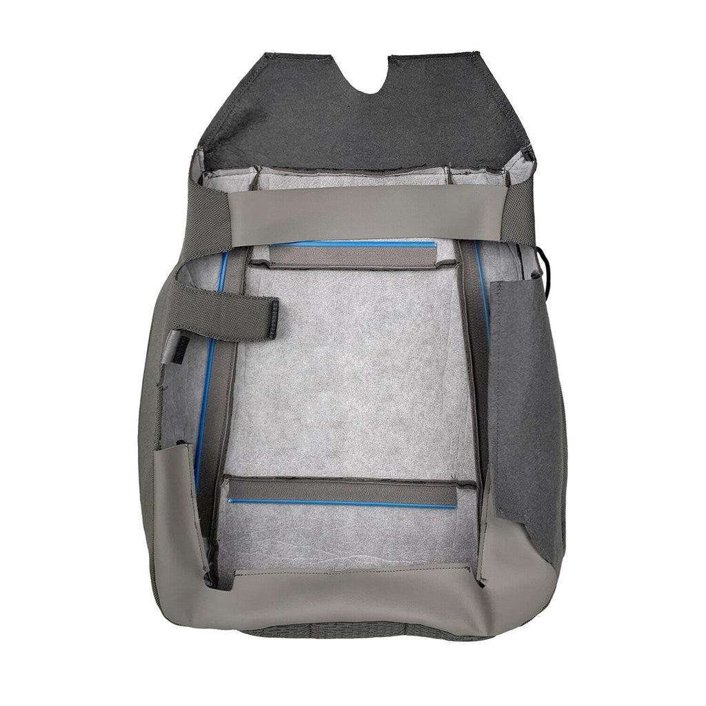Gray Driver Bottom Cloth Seat Cover for 2015-2020 Ford F-150 XLT