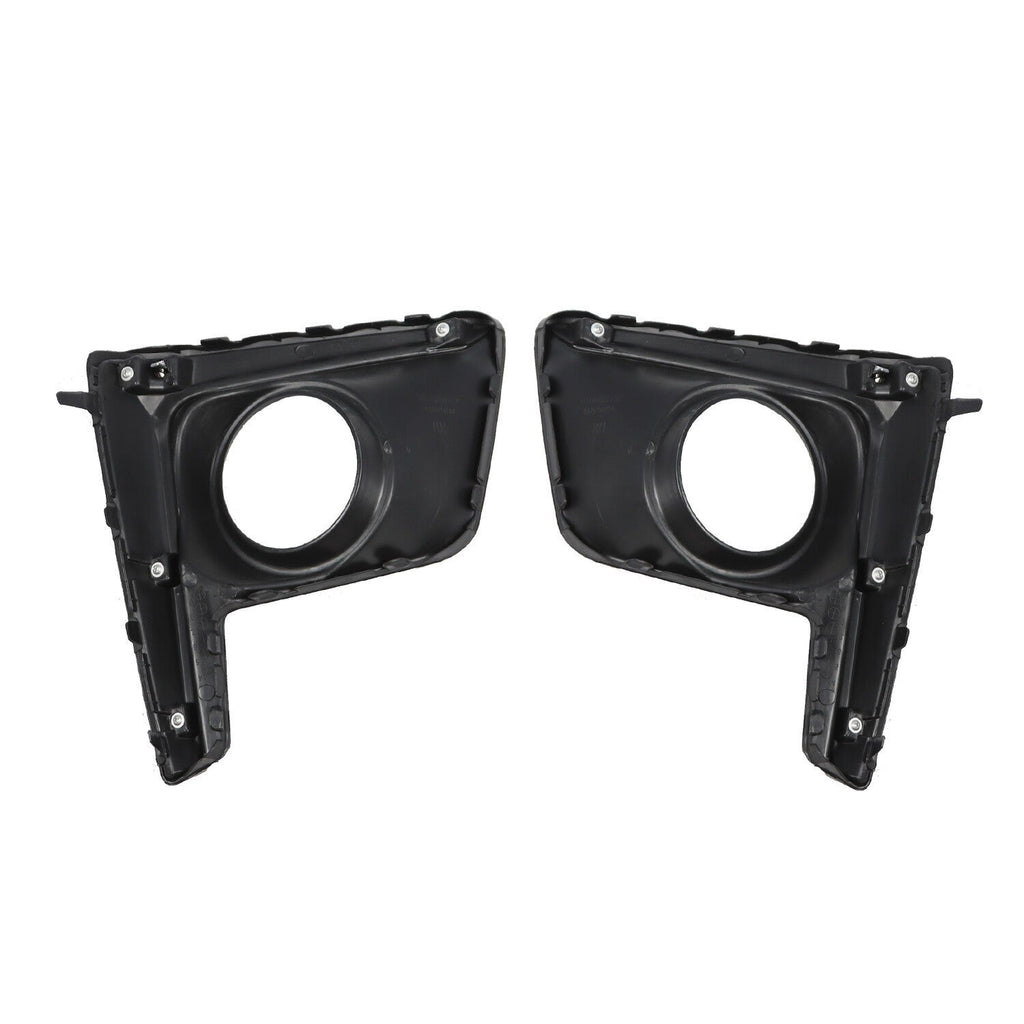 2016-17 Subaru Crosstrek Fog Light Trim Set Left & Right Textured Black 2Pc