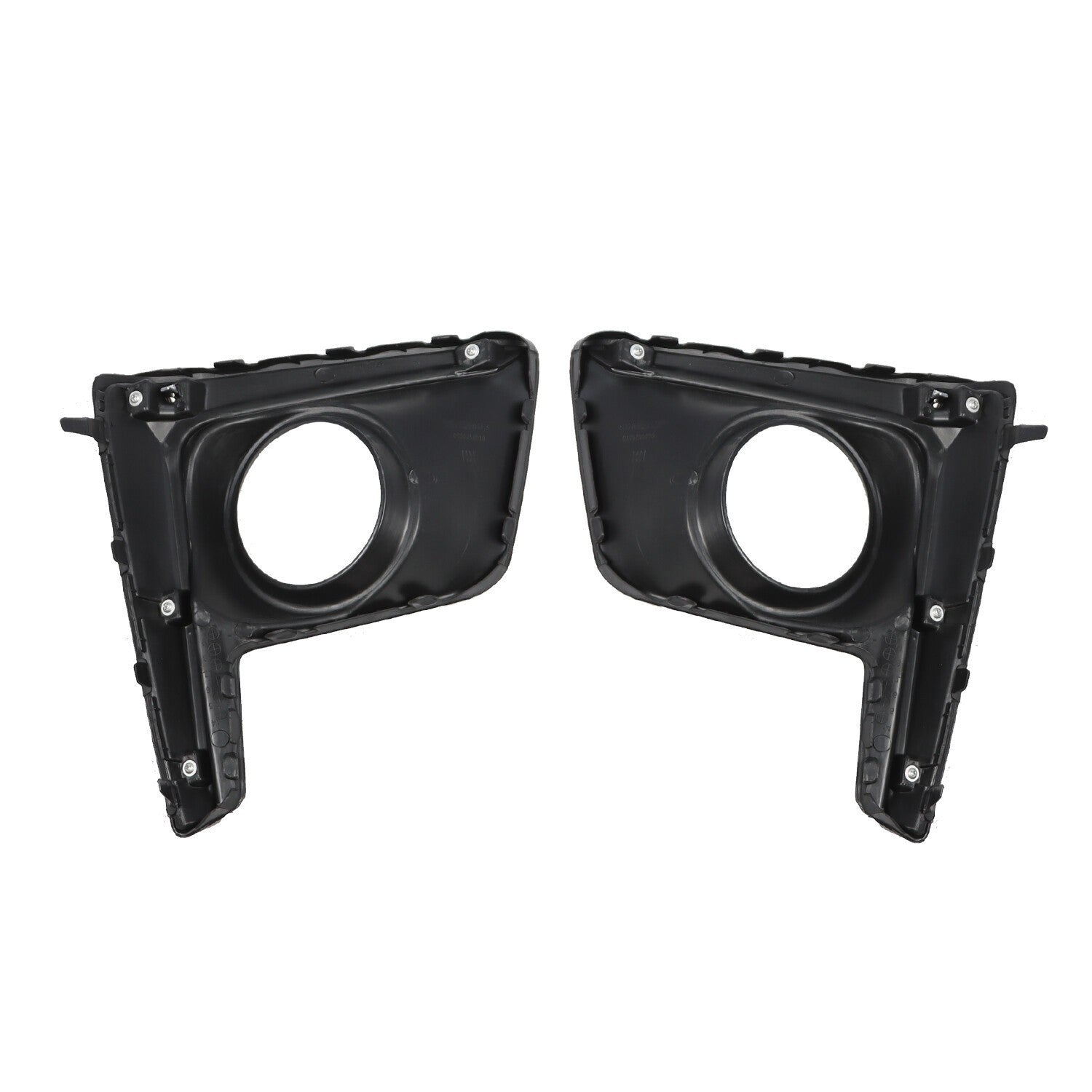 2016-17 Subaru Crosstrek Fog Light Trim Set Left & Right Textured Black 2Pc