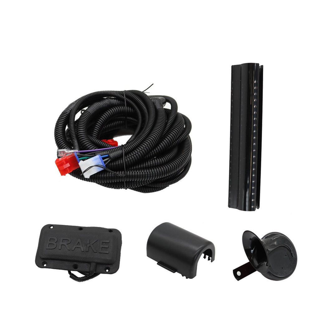 1996-2013 EZGO TXT Golf Cart LED Headlight & Tail Light Street Kit